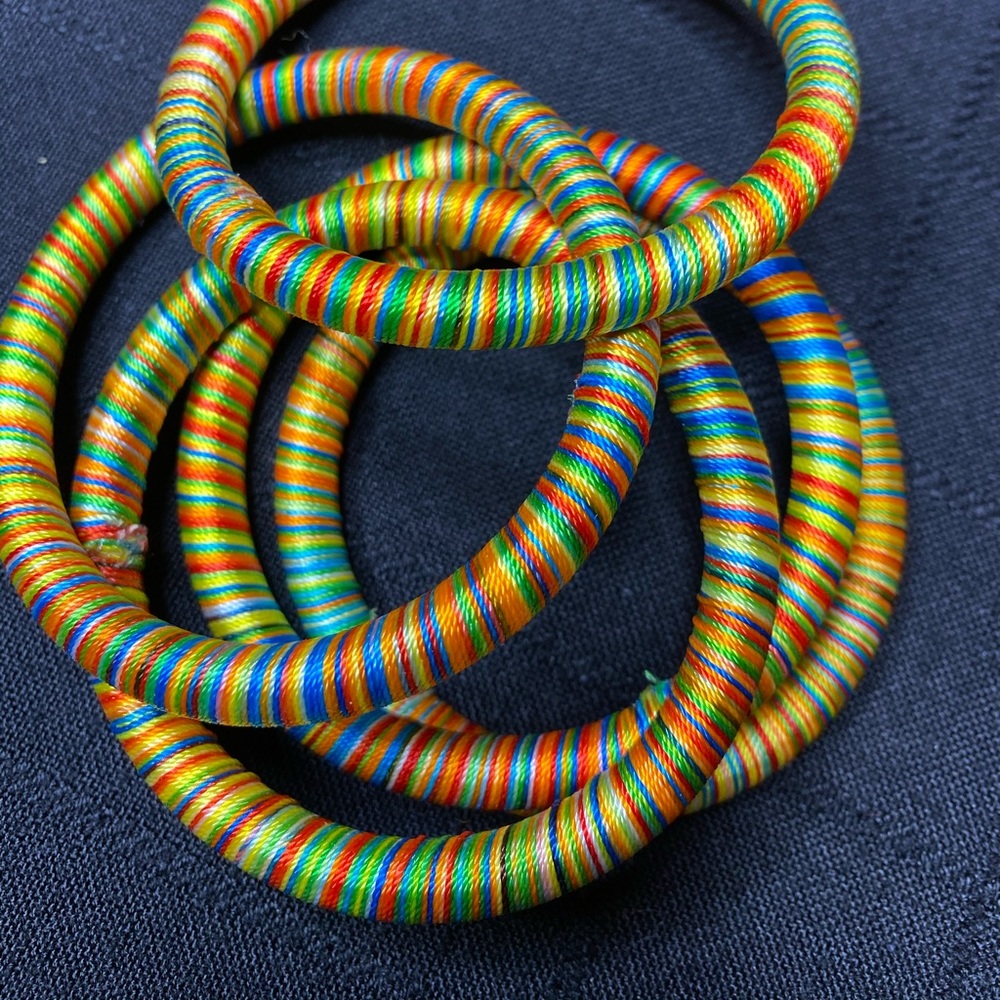 Festive vintage bangles